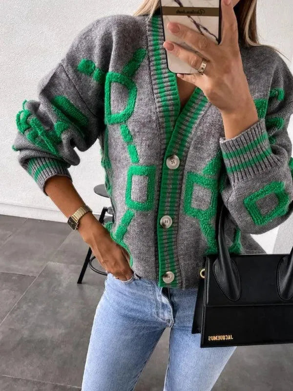 Stilla | Drop Shoulder Strikjakke
