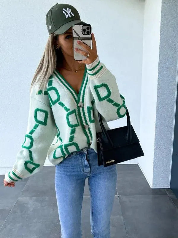Stilla | Drop Shoulder Strikjakke