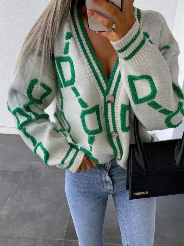 Stilla | Drop Shoulder Strikjakke