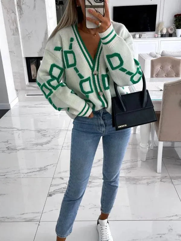 Stilla | Drop Shoulder Strikjakke