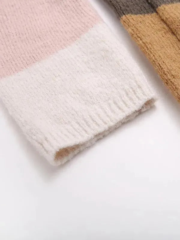 Stilla | Lang Damen Strikjakke Pullover