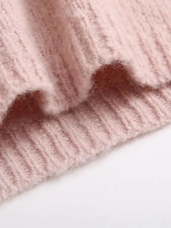 Stilla | Lang Damen Strikjakke Pullover