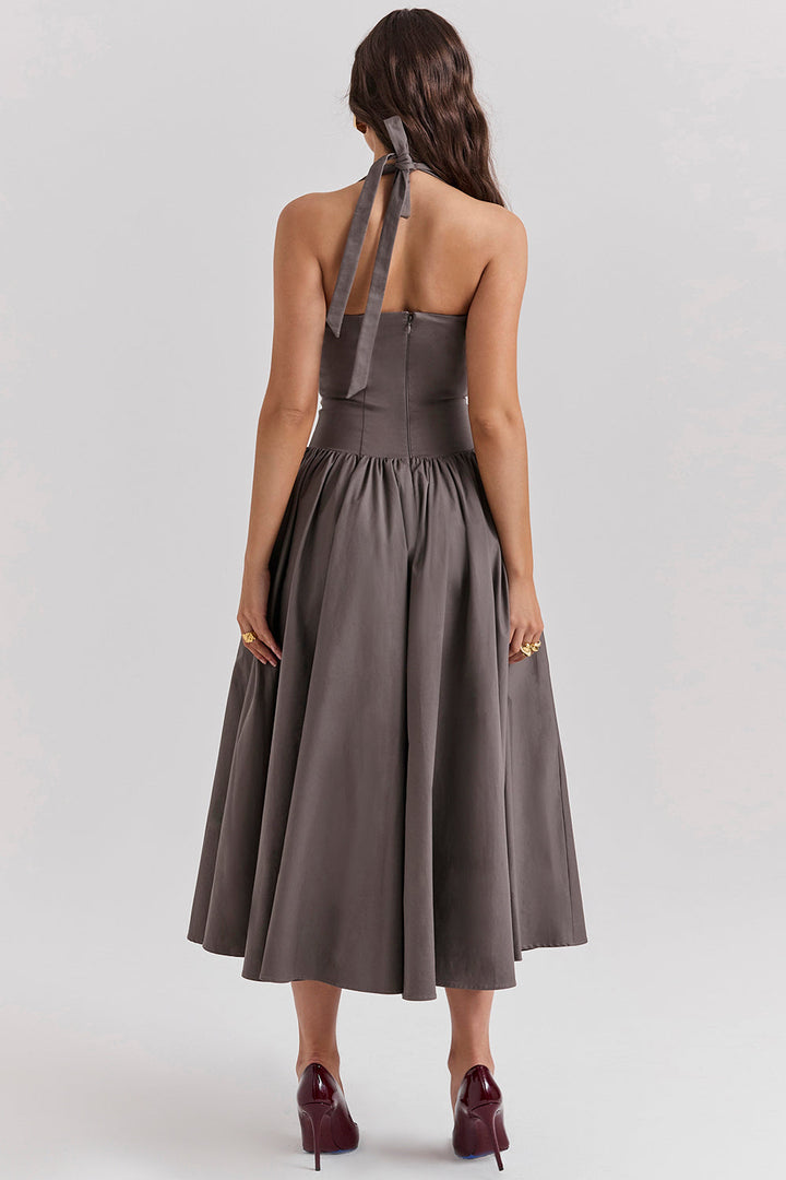 Stilla | Halter Midikjole