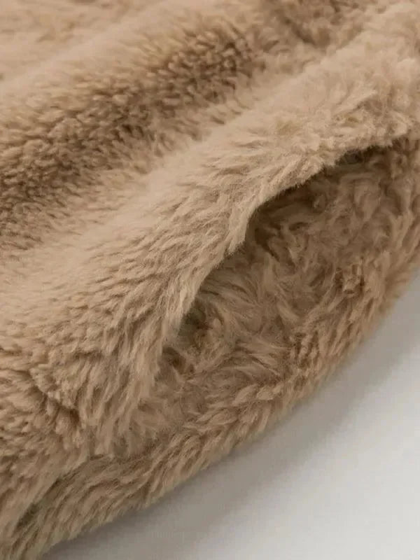 Stilla | Komfortabel Løs Dame Crop Fleece Jakke