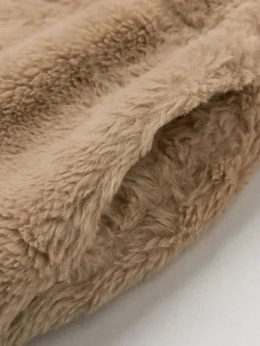 Stilla | Komfortabel Løs Dame Crop Fleece Jakke