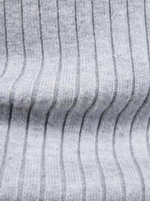 Stilla | Border Slim Fit Rullekravepullover Herrer