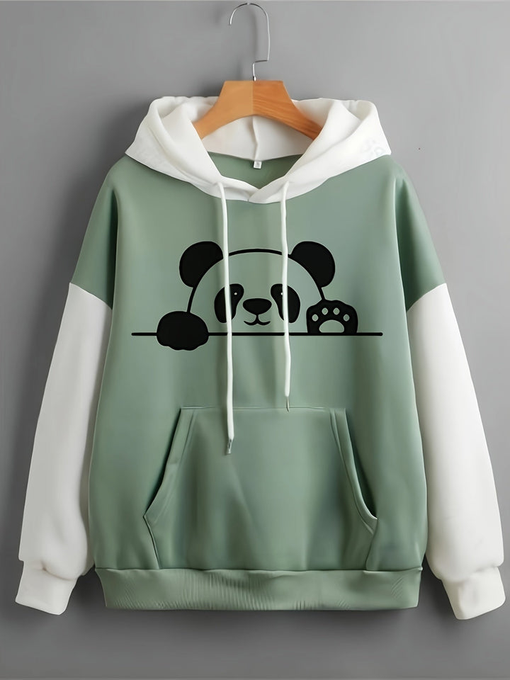 Stilla | Sød dame hoodie med kængurulomme