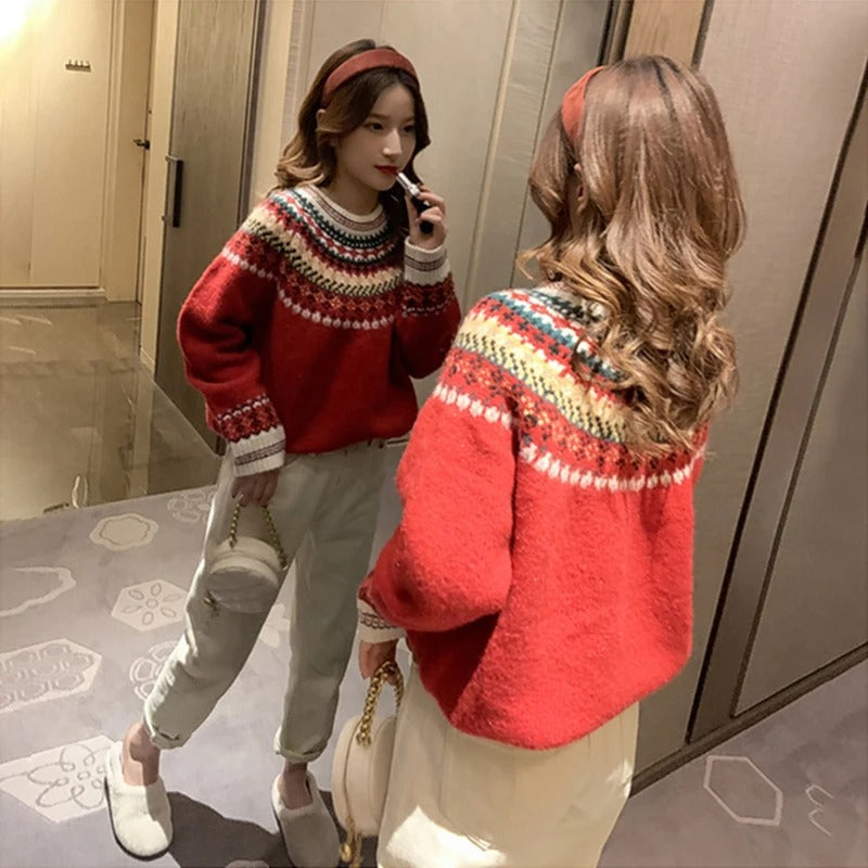 Stilla | Festlig Jule Sweater Til Damer
