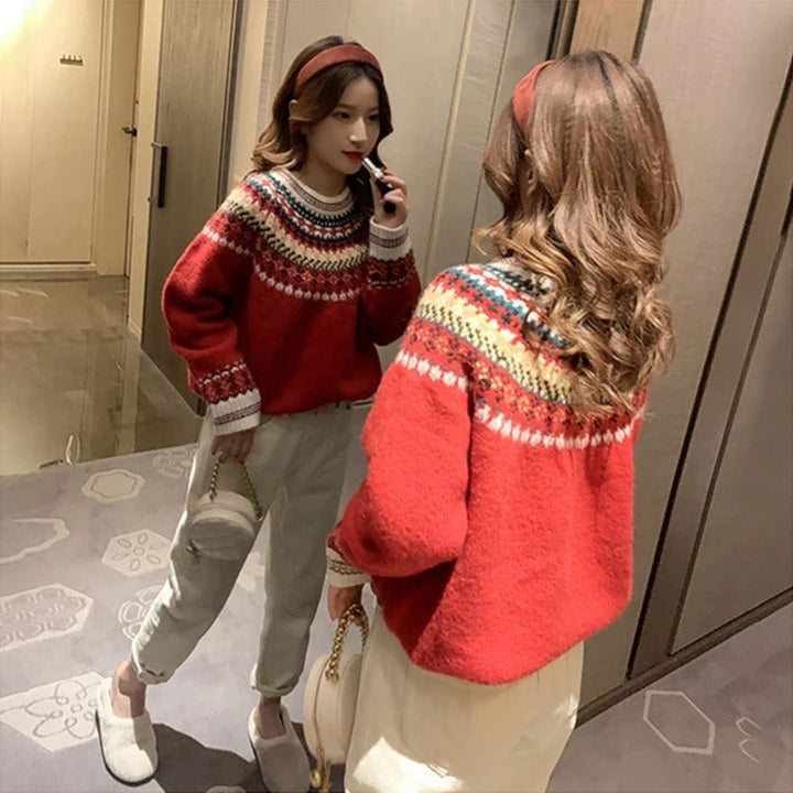 Stilla | Festlig Jule Sweater Til Damer