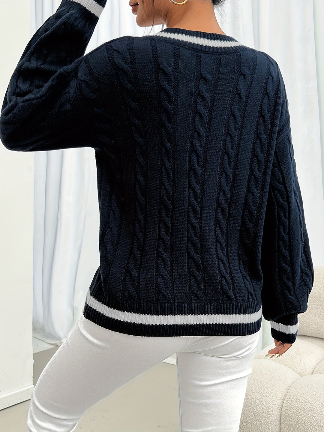 Stilla | Tidless Pullover Med V-udskæring