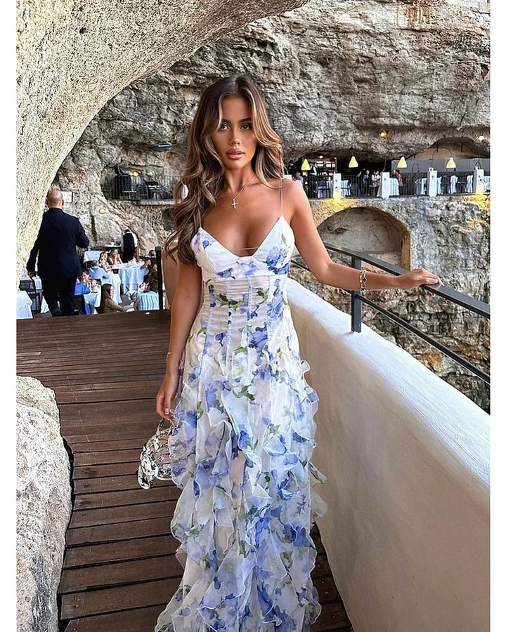 Stilla | Kjole Med Floral Magi