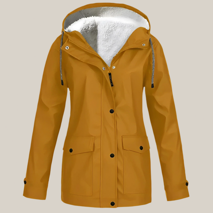 Stilla | Polstret outdoor-regnfrakke