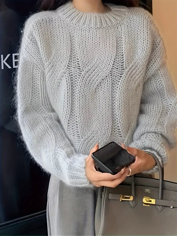 Stilla | Pullover Af Tykt Strik