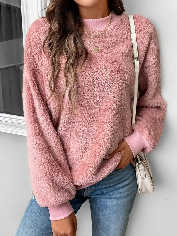 Stilla | Pullover i blødt plys