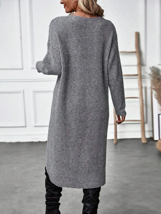 Stilla | Einfarbiger, Bequemer Pullover Mit Rundhalsausschnitt
