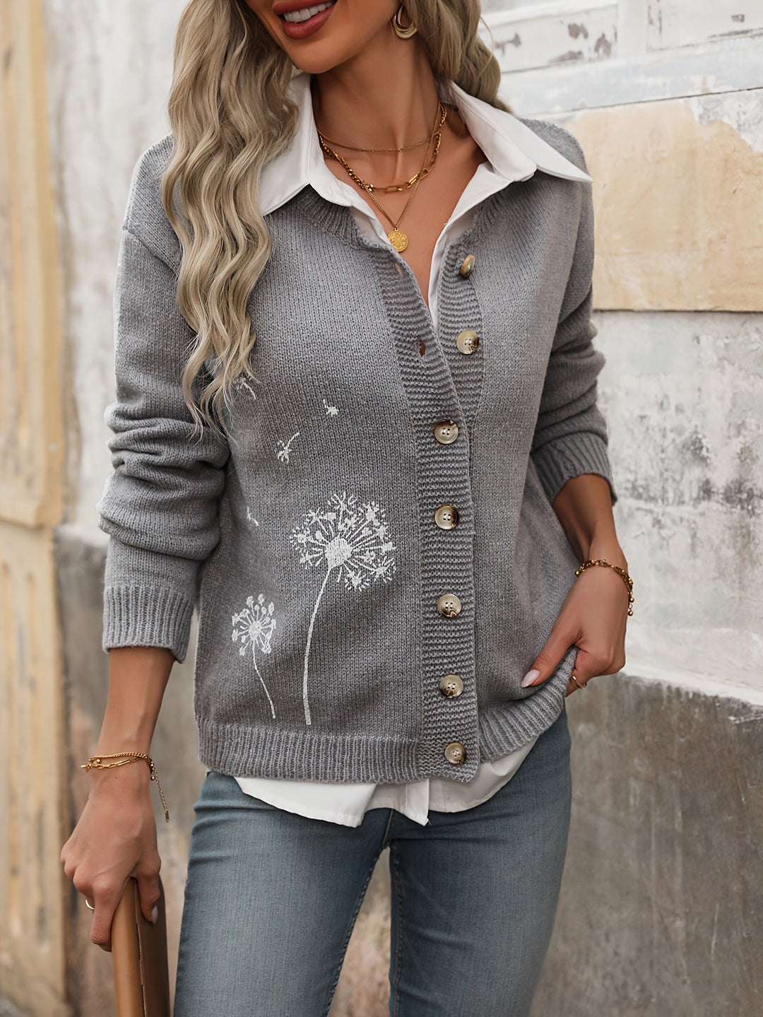 Stilla | Lækkert Cardigan Med Knapper