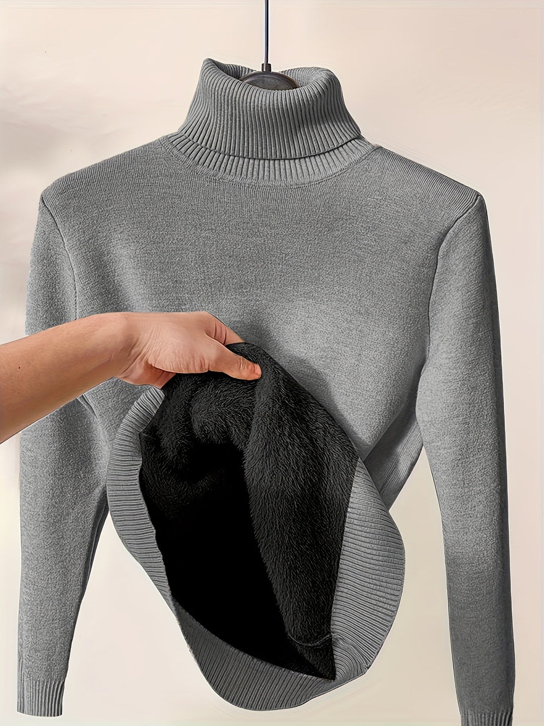 Stilla | Blød rullekravepullover til kolde dage