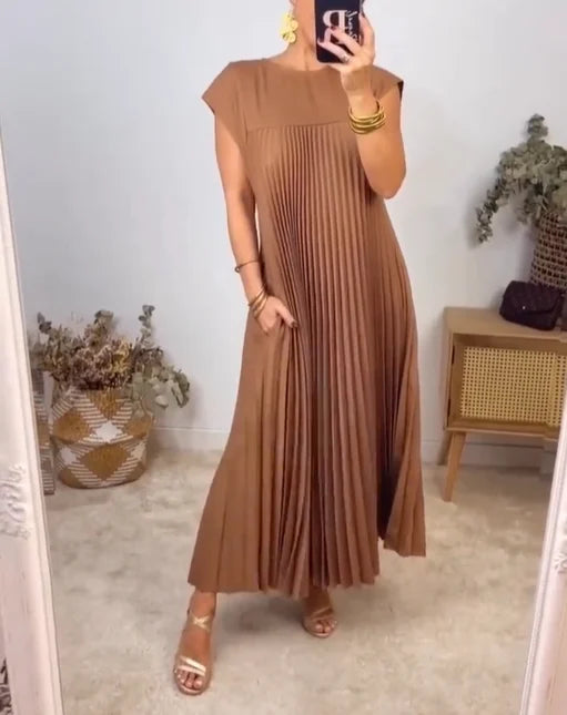 Stilla | Enfarvet Simpelt Kjole Til Kvinder