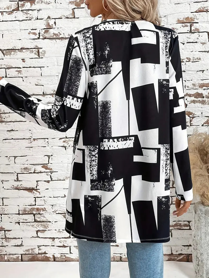 Stilla | Elegant Jakke med Åben Forside til Stilfulde Outfits