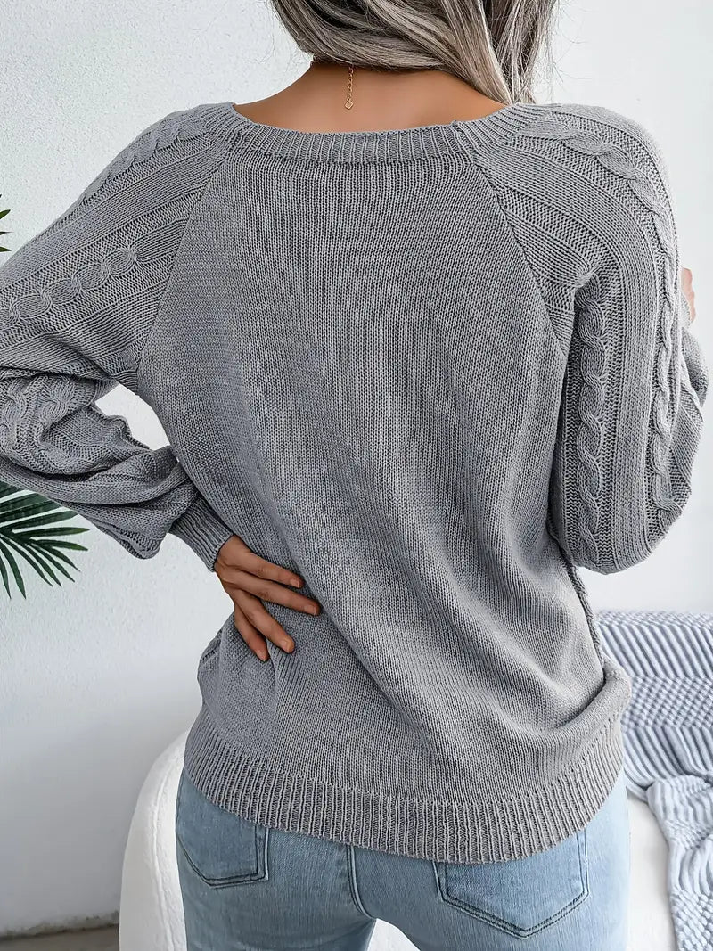 Stilla | Elegant striktrøje til den