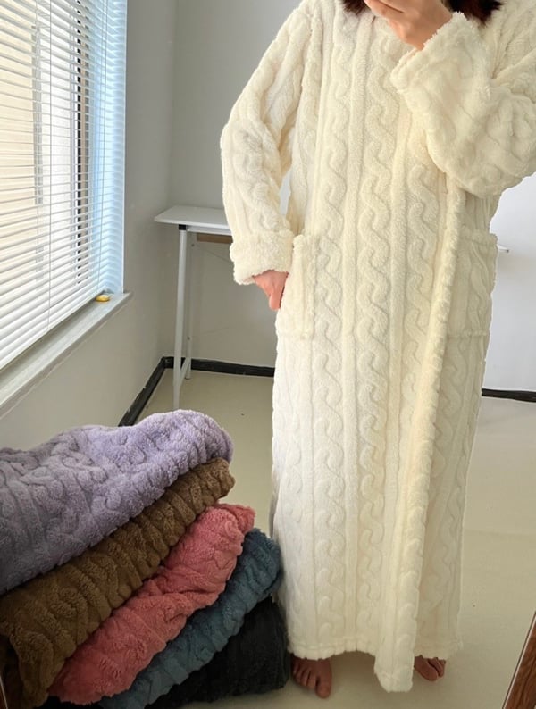 Stilla | Blød Og Løs Fleece Inderopdragte I Koral