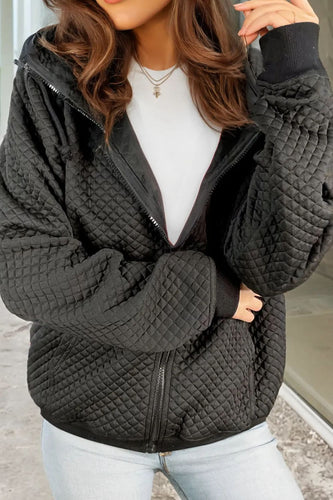 Stilla | Hættetrøje med snoretræk og lynlås til en komfortabelt look