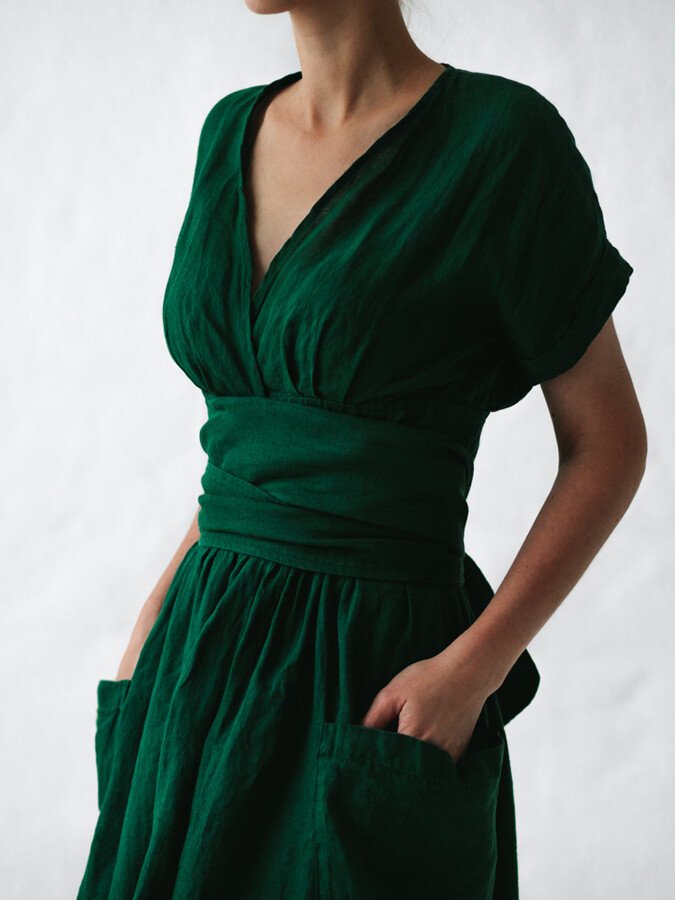 Stilla | Smart Linnekjole