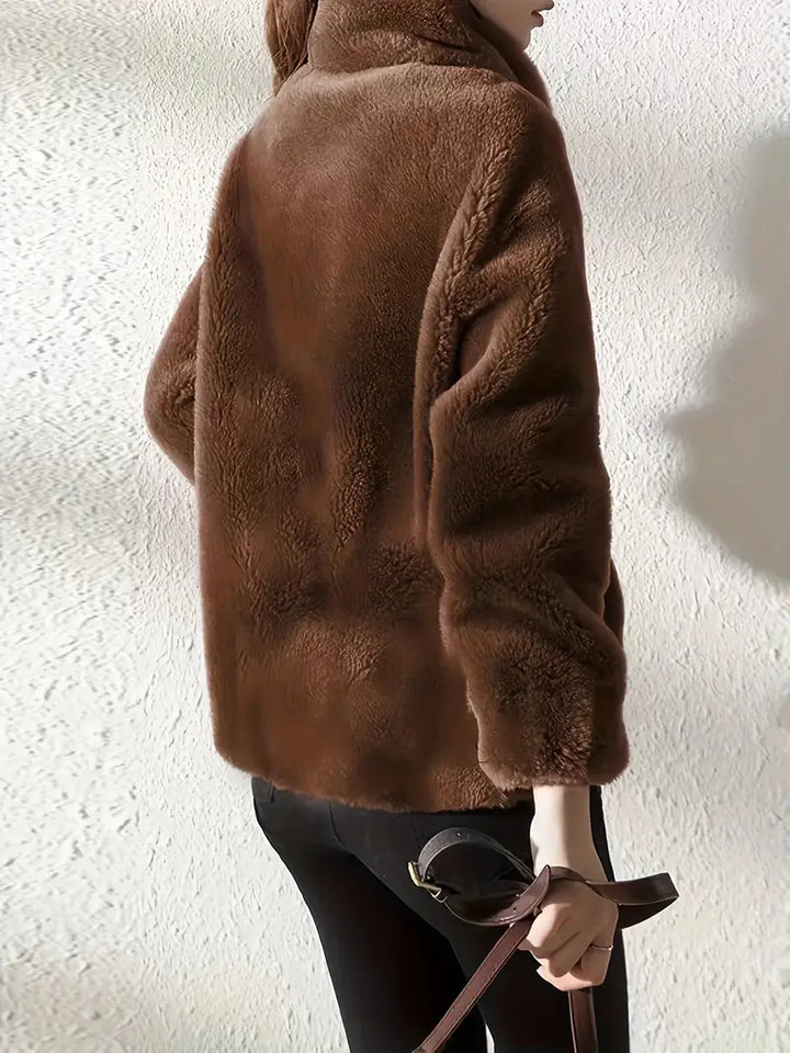 Stilla | Komfortabel Lynlås Sweatshirt Med Snøre
