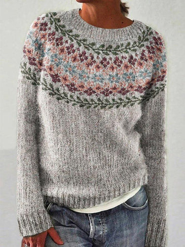 Stilla | Pullover med Rund Udsnit