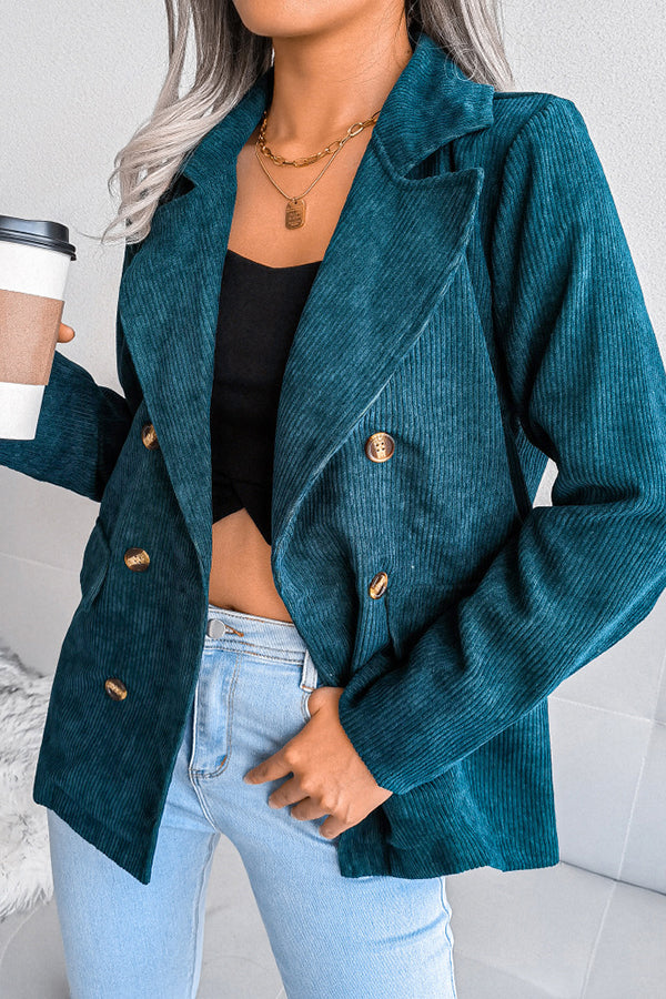 Stilla | Front Page News Corduroy Blazer