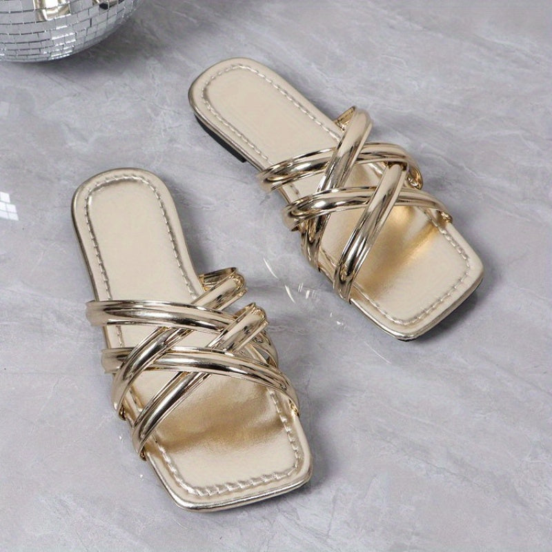 Stilla | Sandaler Med Firkantet Tå