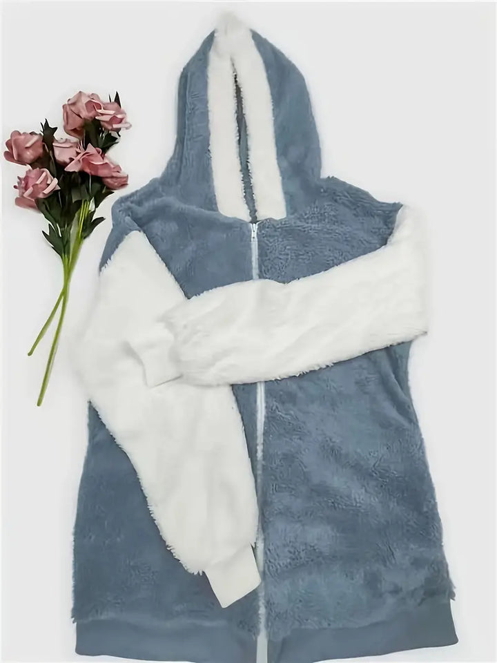 Stilla | Dame Hoodie-fleece-cardigan