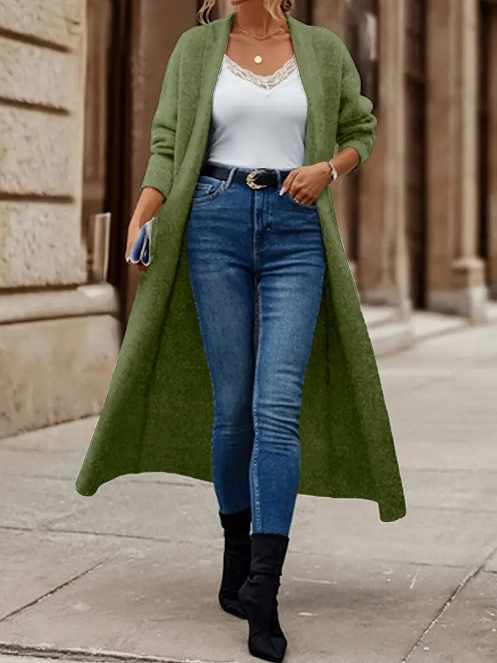 Stilla | Lang Gilet Med Minimalistisk Design