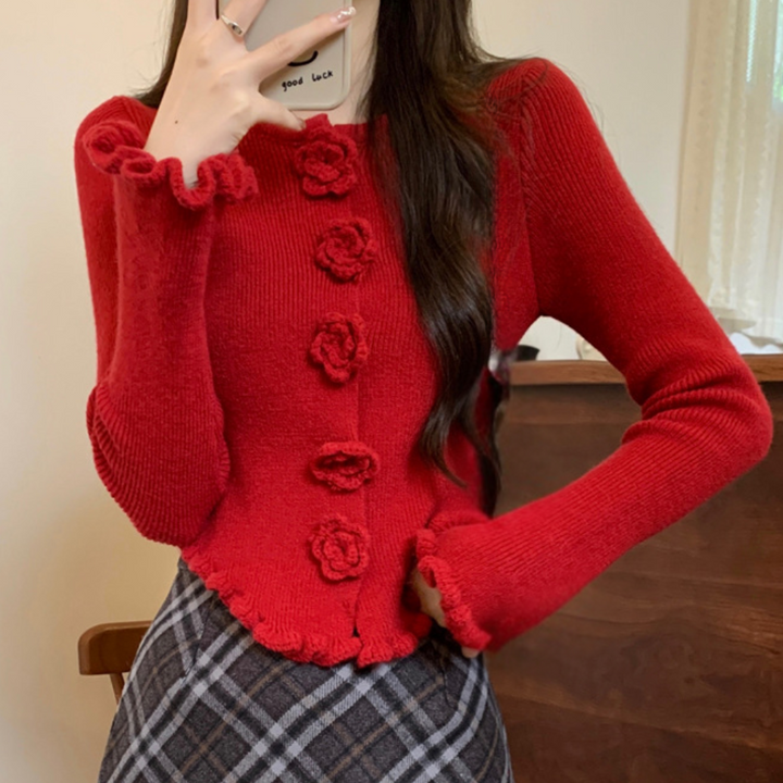 Stilla | Blomster Cardigan til Kvinder
