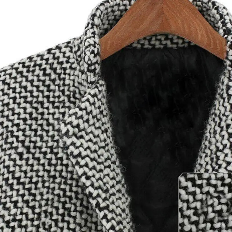 Stilla | Klassisk Vævet Blazer Frakke