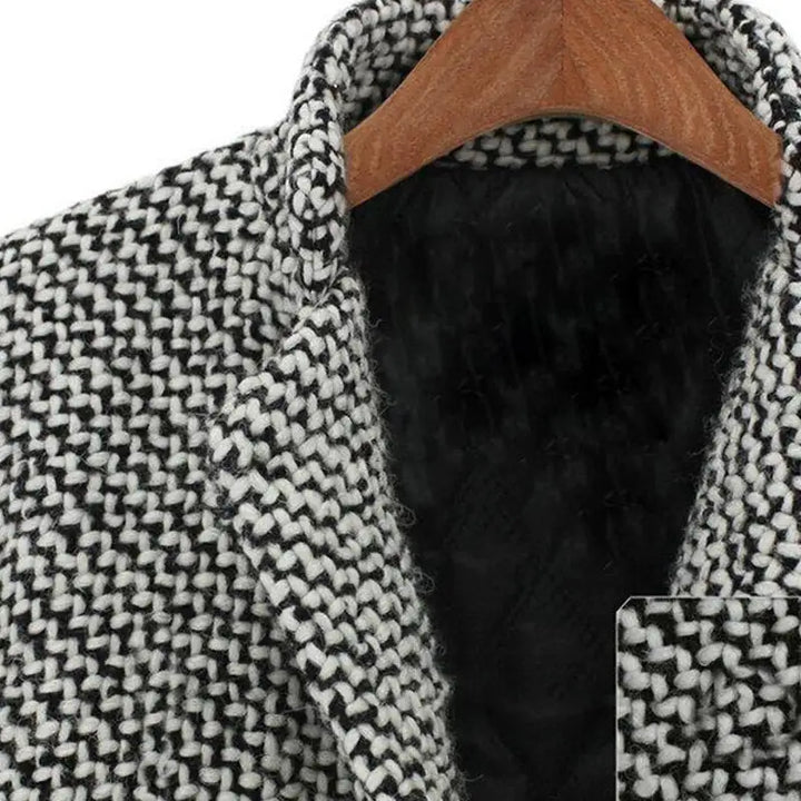 Stilla | Klassisk Vævet Blazer Frakke