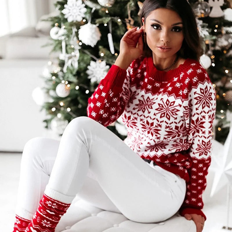 Stilla | Julestrikpullover