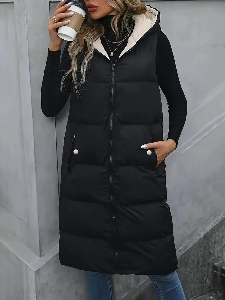 Stilla | Flauschiger Zip Hoodie mit Kapuze
