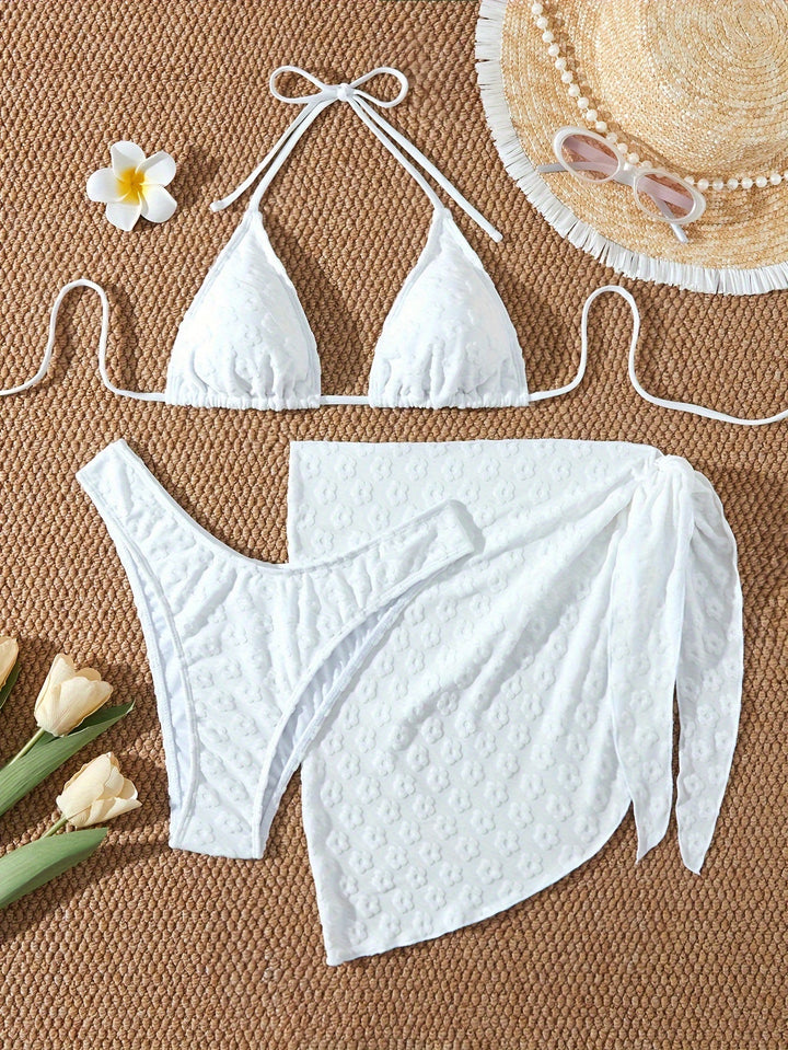 Stilla | Kvinders 3 Delte Bikini Sæt Blomster