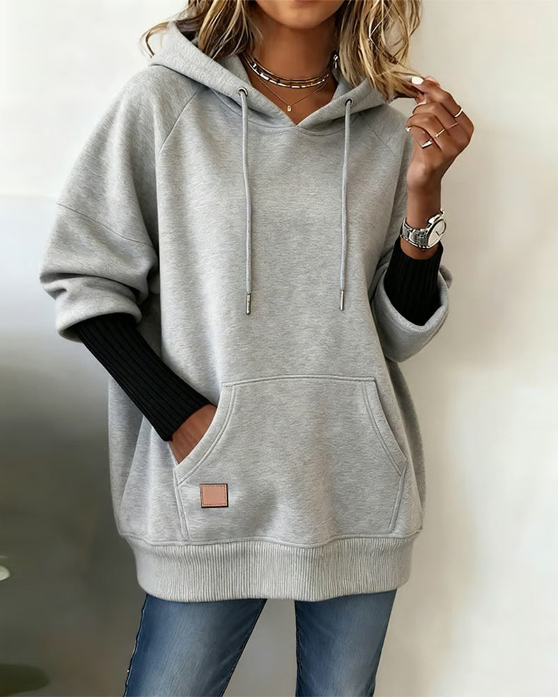 Stilla | Hættetrøje I En Casual Stil