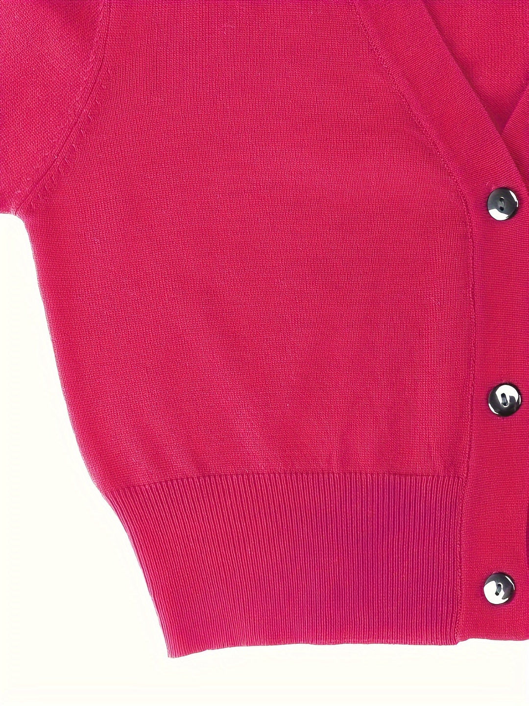 Stilla | Strikjakke Bolero med knaplukning