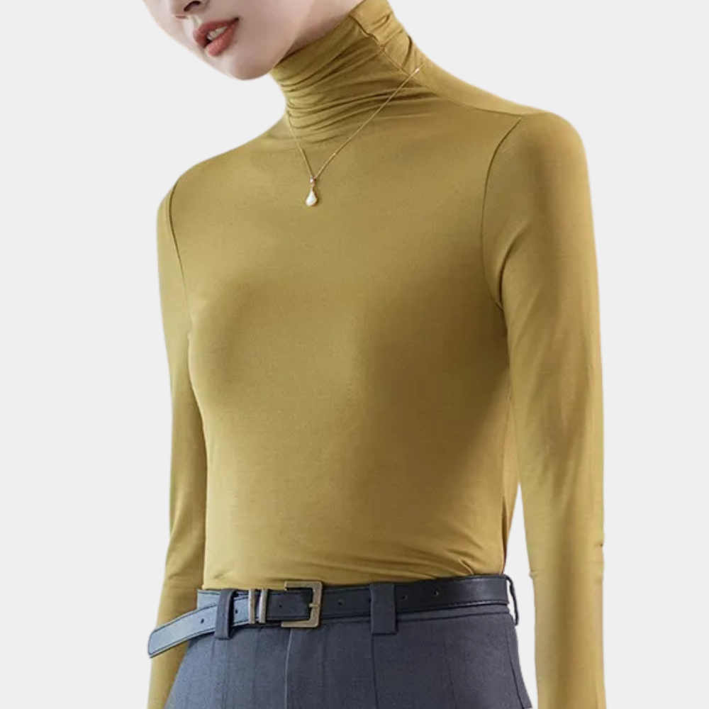Stilla | Afslappet Turtleneck Trøje Til Damer