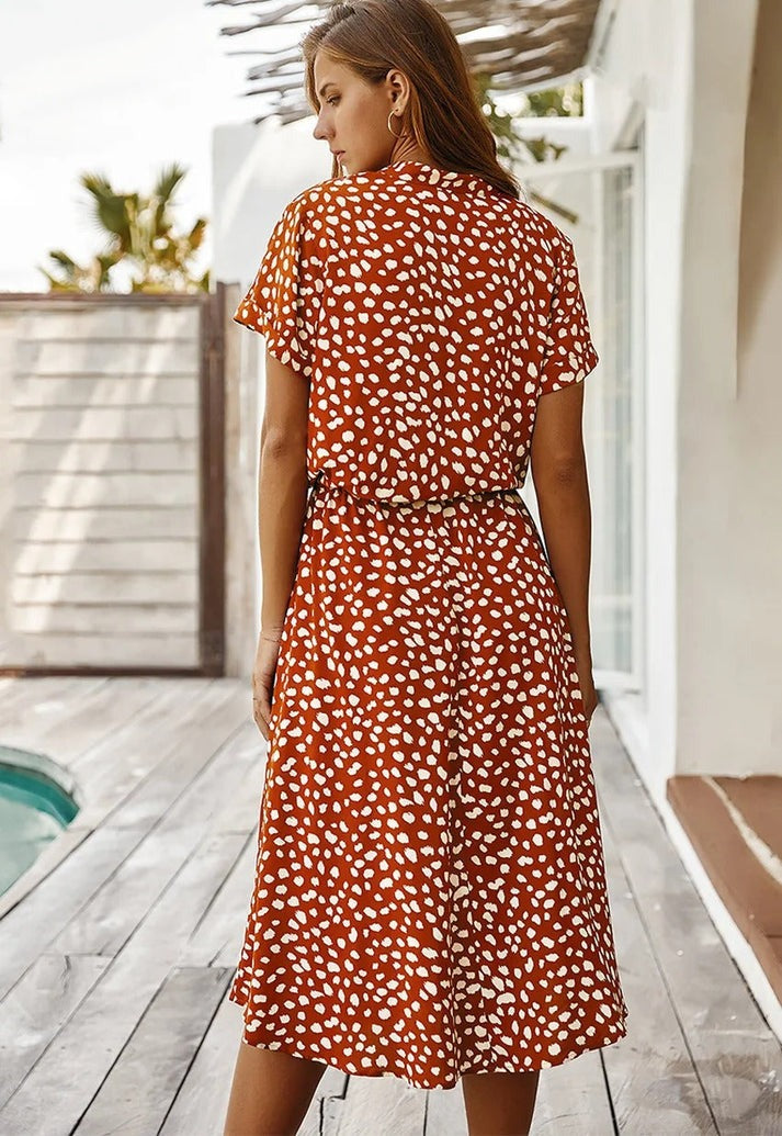 Stilla | Flowy Boho Stil Kjole