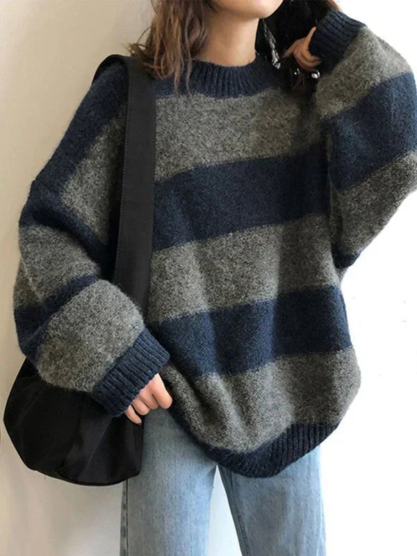 Stilla | Elegant overdimensioneret strikpullover til damer