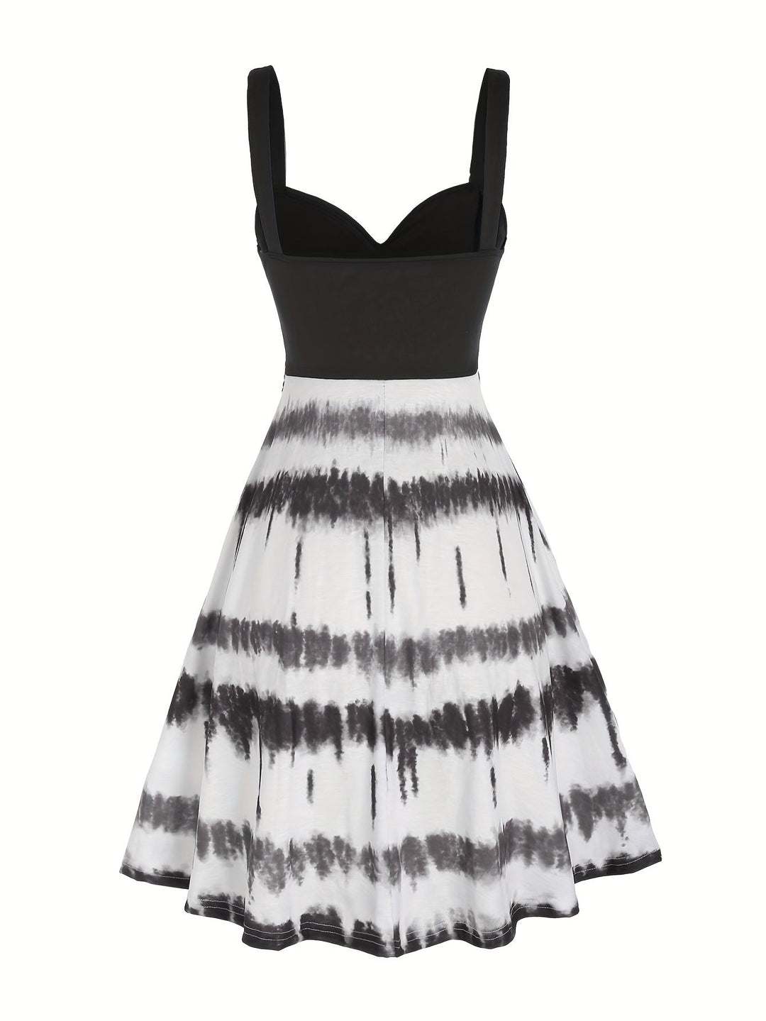 Stilla | Kjole Med Tie Dye Print