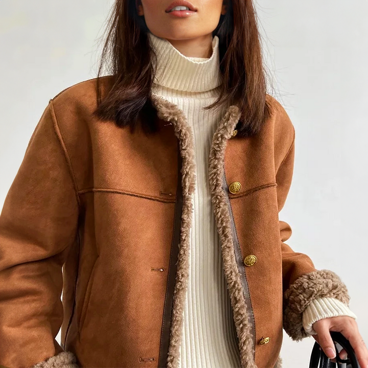 Stilla | Varmende fleece-mantel