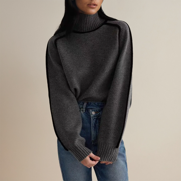 Stilla | Pullover Dame Med Krave