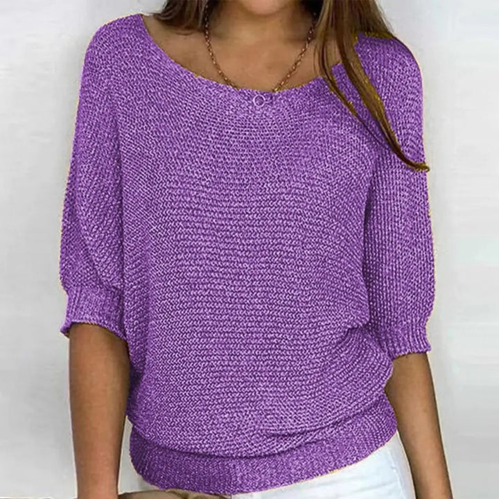 Stilla | Sommerlig Finstrikket Pullover
