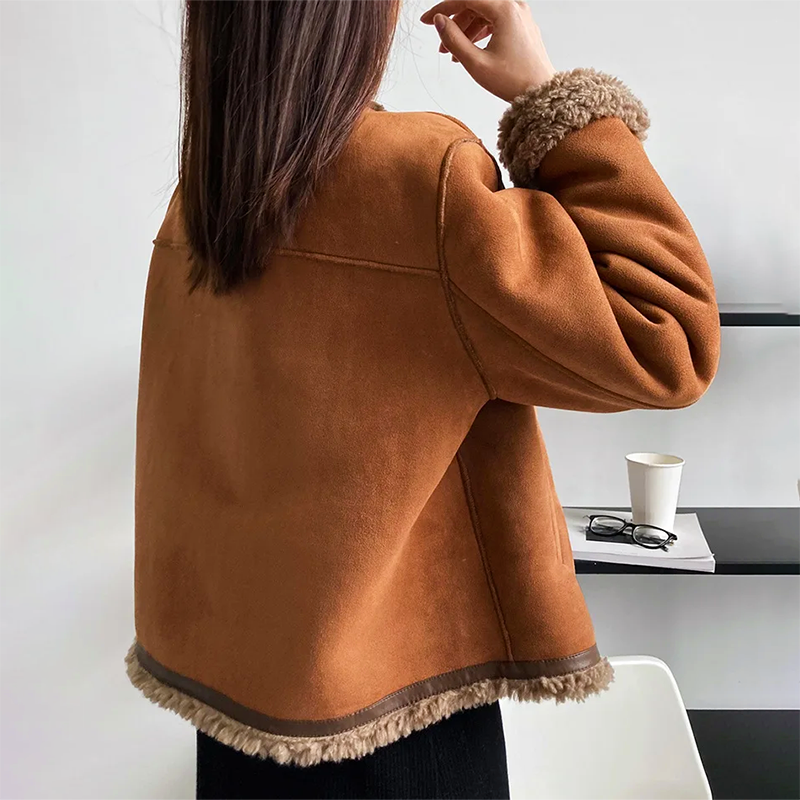 Stilla | Vintage Velourjakke - Varme og Behagelig Pasform