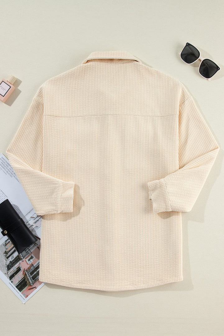 Stilla | Knap-op Dropped Shoulder Shacket